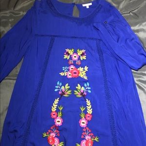 Floral boutique dress